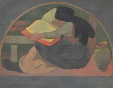 La grammaire ou l'Etude (Paul Serusier) - Muzeo.com
