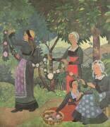 La guirlande de roses (Paul Serusier) - Muzeo.com