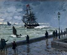 La jetée du Havre (Claude Monet) - Muzeo.com
