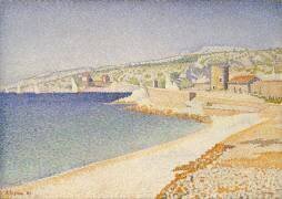 La jetée à Cassis (Paul Signac) - Muzeo.com