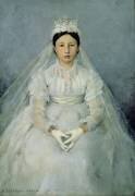 La jeune communiante (Jules Bastien-Lepage) - Muzeo.com