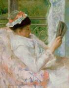 La Lecture : Lydia Cassatt (Mary Cassatt) - Muzeo.com