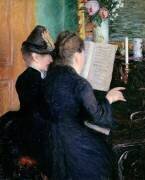 La Leçon de Piano (Gustave Caillebotte) - Muzeo.com