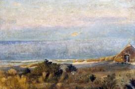 La lune se jetant dans la mer Méditerranée (Giovanni Costa) - Muzeo.com