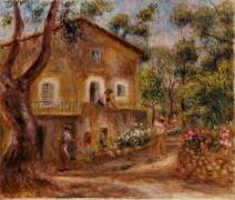 La maison de Collette à Cagne (Auguste Renoir) - Muzeo.com