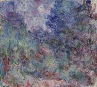 La maison de Giverny vue de la roseraie (Claude Monet) - Muzeo.com