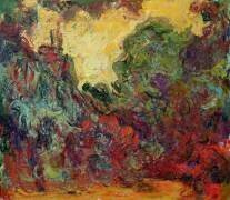 La maison de l'artiste depuis le jardin des roses (Claude Monet) - Muzeo.com