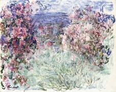 La Maison parmi les Roses (Claude Monet) - Muzeo.com