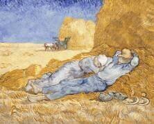 La méridienne ou la sieste (d'après Millet) (Vincent van Gogh) - Muzeo.com