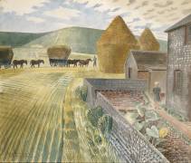 La moisson (Eric Ravilious) - Muzeo.com