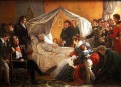 La Mort de l’Empereur Napoléon Ier à Sainte Hélène (Charles de Steuben) - Muzeo.com