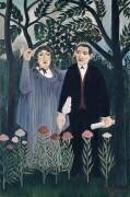 La Muse inspirant le Poète (Henri Rousseau) - Muzeo.com