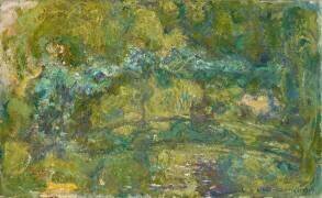 La passerelle au-dessus de l'étang des nénuphars (Claude Monet) - Muzeo.com