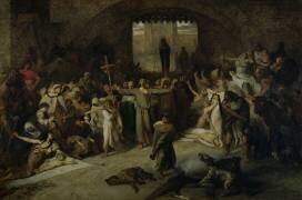 La peste de Tournai en 1095 (Louis Gallait) - Muzeo.com