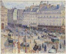 La Place du Havre (Camille Pissarro) - Muzeo.com