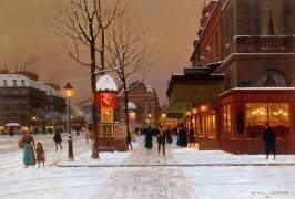 La Place St Michel (Marcel Lebrun) - Muzeo.com