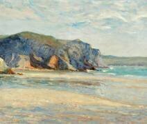La Plage à Morgat, Finistère (Maxime Maufra) - Muzeo.com