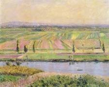 La Plaine à Gennevilliers depuis la Colline d'Argenteuil (Gustave Caillebotte) - Muzeo.com
