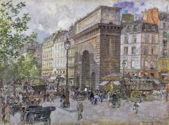 La porte Saint-Martin (Frédéric Anatole Houbron) - Muzeo.com