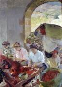 La Preparation des Raisins Secs (Joaquin Sorolla y Bastida) - Muzeo.com