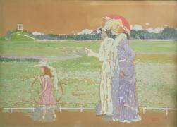 La promenade (Wassily Kandinsky) - Muzeo.com