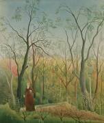 La Promenade dans la Forêt (Henri Rousseau) - Muzeo.com