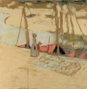 La promenade dans le port, le Pouliguen (Edouard Vuillard) - Muzeo.com