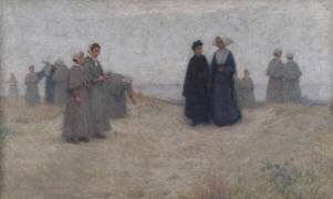 La promenade des orphelins (Henri Le Sidaner) - Muzeo.com