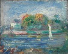 La rivière bleue (Auguste Renoir) - Muzeo.com