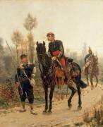 La route (Alphonse de Neuville) - Muzeo.com