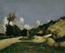 La route de campagne (Paul Cézanne) - Muzeo.com