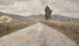 La route de la Toscane (Amedeo Modigliani) - Muzeo.com