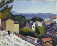 La route de l'Estaque (Albert Marquet) - Muzeo.com