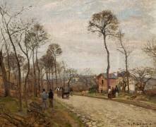La route de Louveciennes (Camille Pissarro) - Muzeo.com