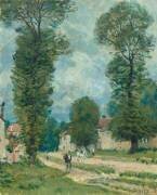 La route de Versailles (Alfred Sisley) - Muzeo.com
