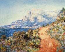 La route rouge près de Menton (Claude Monet) - Muzeo.com