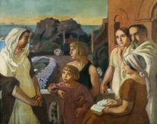 La Sacrée Conversation : Le Peintre et sa Famille à Perros Guirec (Maurice Denis) - Muzeo.com
