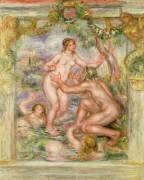 La Saône se jetant dans les bras du Rhône (Auguste Renoir) - Muzeo.com