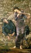 The beguiling of Merlin (Edward Burne-Jones) - Muzeo.com