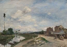 La Seine au Bas-Meudon (Johan Barthold Jongkind) - Muzeo.com