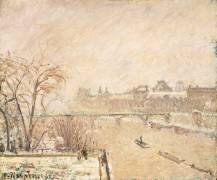 La Seine depuis le Pont-Neuf (Camille Pissarro) - Muzeo.com