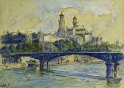La Seine devant le Trocadéro (Henri-Edmond Cross) - Muzeo.com