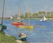 La Seine à Argenteuil (Gustave Caillebotte) - Muzeo.com