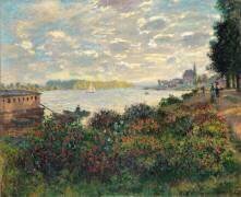 La Seine à Argenteuil (Claude Monet) - Muzeo.com