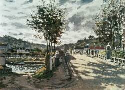 La Seine à Bougival (Claude Monet) - Muzeo.com
