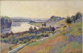 La Seine à Herblay (Maximilien Luce) - Muzeo.com
