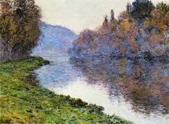 La Seine à Jenfosse (Claude Monet) - Muzeo.com