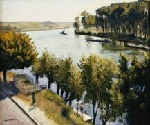La Seine à la Frette Montigny (Albert Marquet) - Muzeo.com