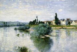 La Seine à Lavacourt (Claude Monet) - Muzeo.com