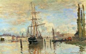 La Seine à Rouen (Claude Monet) - Muzeo.com